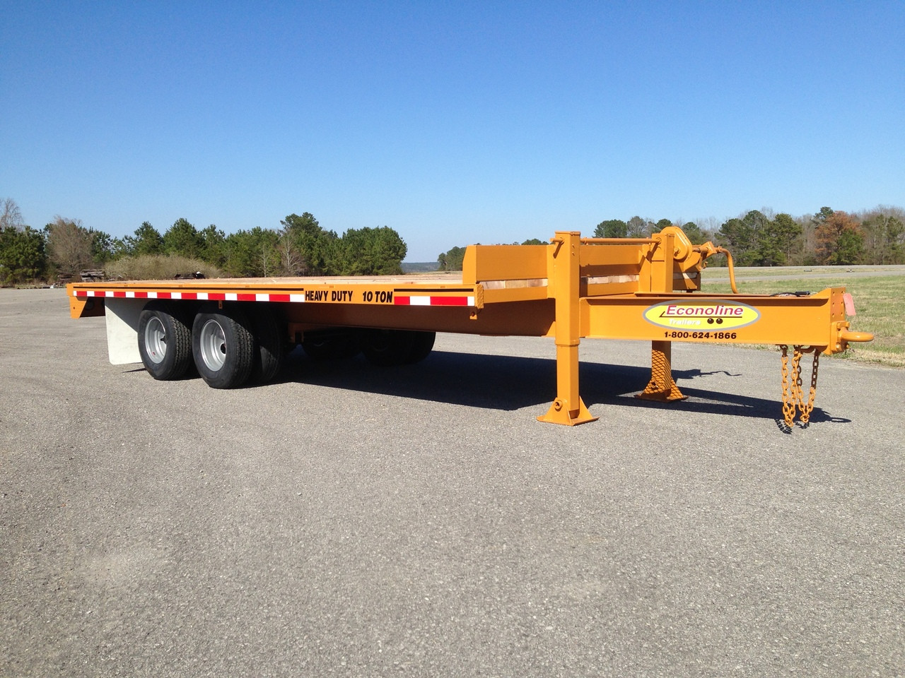 10 Ton Flatbed Trailer