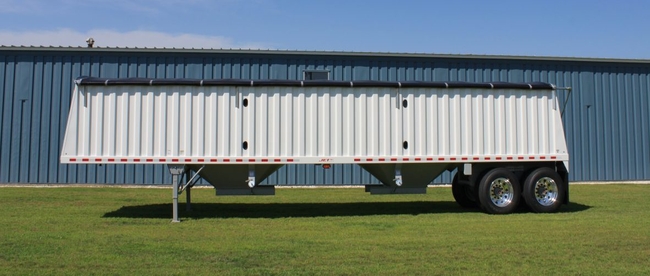 Steel Grain Hopper Trailer