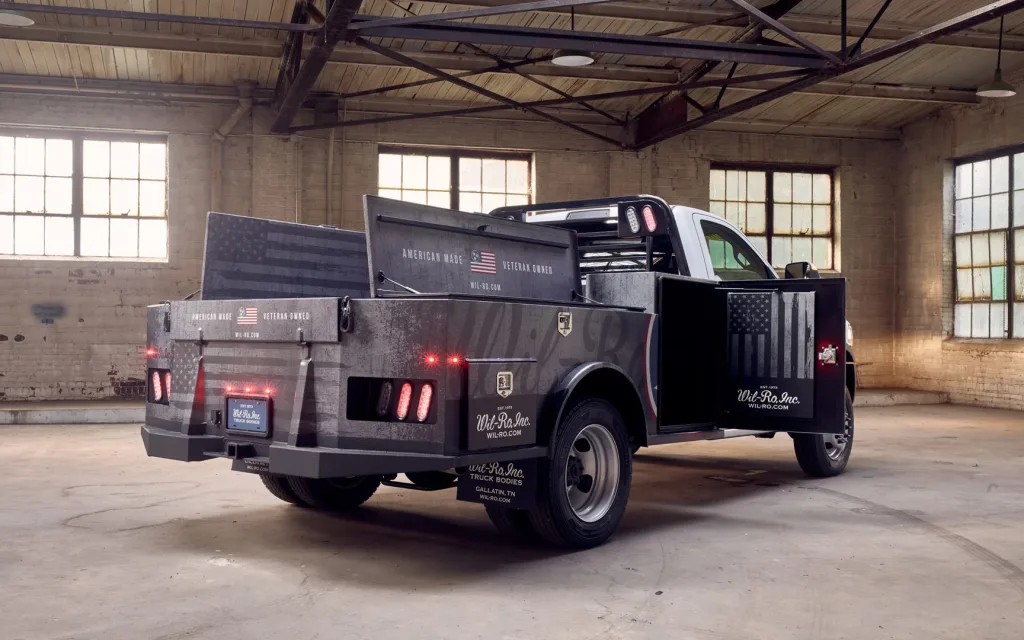 Utility Flatebd Truck Body